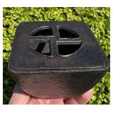JAPANESE NAMBU NANBU TEKKI ASHTRAY INCENSE BURNER