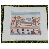 3 CLEMENTINE HUNTER FOLK ART PRINTS - 1969