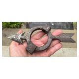 CAST IRON LIGHTNING ROD / WEATHERWANE ARROW ???