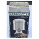 FARBERWARE STAINLESS STEEL ELECTRIC COFFEE URN MIB