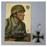 3 WWII NAZI GERMANY COLLECTIBLES IRON CROSS more