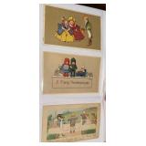 130+ ANTIQUE POSTCARD COLLECTION - BLACK AMERICANA