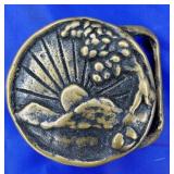 TECH ETHER GUILD BELT BUCKLE COLORADO SUNRISE 70