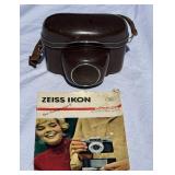 ZEISS IKON CONTAFLEX SUPER B CAMERA CASE BOOKLET