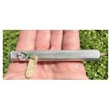 VINTAGE SILVER PENCIL HOLDER PENDANT circa 1930