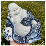 VINTAGE JAPANESE KUTANI HOTEI HAPPY BUDDHA  FIGURE
