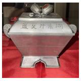 OLD JAPANESE COVERED RELIGOUS CEREMONIAL VESSEL