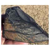 SIGNED JAPANESE SUZURI NATURAL INK STONE - LIDDED