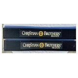 3 CHRISTIAN BROS BRANDY BAR RAIL RUBBER DRINK MATS