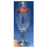 (15) STELLA ARTOIS BELGIUM BEER GLASSES  ANNO 1366