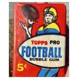 1957 TOPPS PRO FOOTBALL 5 cent WAX PACK - RARE