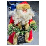 VINTAGE SANTA CLAUS CHRISTMAS TREE TOPPER