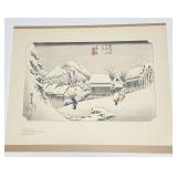 4 METROPOLITAN MUSEUM of ART ASIAN PRINTS circa