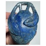 OLD CARVED STONE CICADA  AMULET ? RARE & BEAUTIFUL