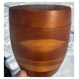 MCM - CHERRY WOOD BOX with LID