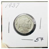 (2) BUFFALO NICKEL U.S. COINS 1925 & 1937