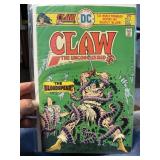 (9 ) DC CLAW & SPECTRE COMIC BOOKS
