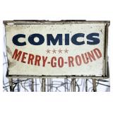 MERRY-GO-ROUND COMIC BOOK STAND