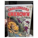 (10 ) DC CHALLENGERS of the UNKNOWN COMIC BOOKS