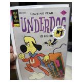 13 COMICS GOLD KEY UNDERDOG #1 GIRL U,N,C.L.E. +++