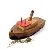 Wood Boat Pull Toy