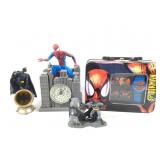 Spiderman, Batman Collectibles