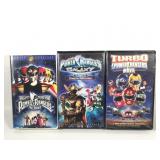 (3) Power Rangers VHS Movies