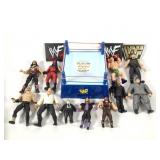 WWF Wrestler Toys & Wrestling Ring