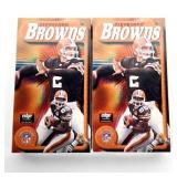 (2) Cleveland Browns 2000 Season VHS Tapes, Sealed