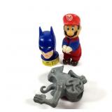 Mario, Batman Candy Topper