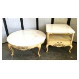 (2) Weiman French Provincial Tables