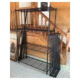 (2) Wire Racks 48" x 18" x 76" tall