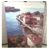 Print of European Canal