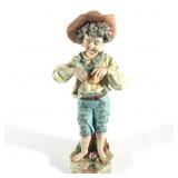 Porcelain Figurine, Boy with Fruit
