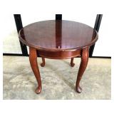 End Table with Queen Anne Legs