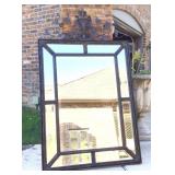 Nine Section Beveled Wall Mirror