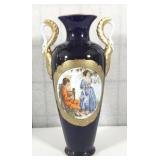 T. Limoges Swan Handle Vase