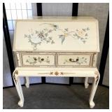 Enamel Painted Secretary Deak