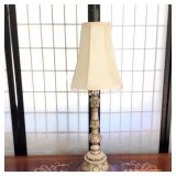Faux Stone Finish Table Lamp