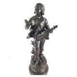 Bronze Clad Figure, Boy with Violin
