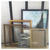 Lot of Assorted Picture Frames