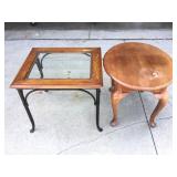 (2) End Tables / Stand