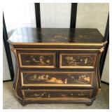 Black Lacquer Bombay Chest