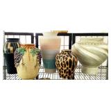 (5) pc Decorative Vases and Urns