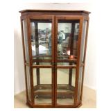 Illuminated Curio Cabinet