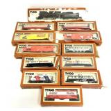 (12) Tyco HO Scale Trains