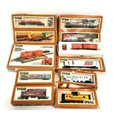 (9) Tyco HO Scale Trains