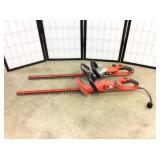 (2) Black & Decker Hedge Trimmers