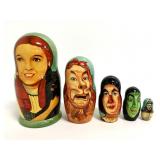 Wizard of Oz Russian Nesting Dolls