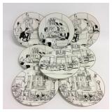 (8) Epoch Coloection Le Restaurant, Plates